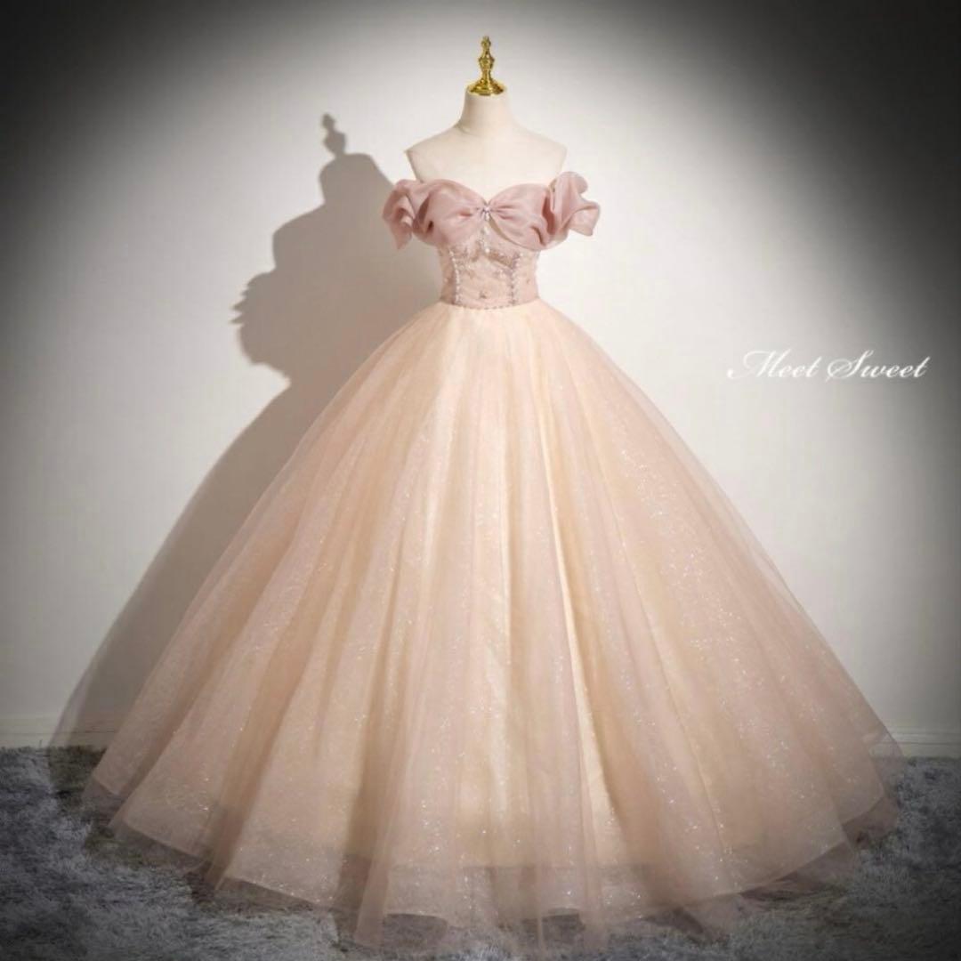 Meet Sweet プリンセスライン ドレス ピンク