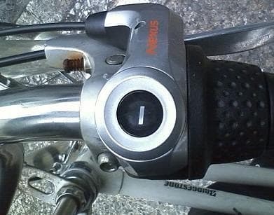 Shimano◆ 内装3段変速用シフトワイヤーブラック 1600x10本SET