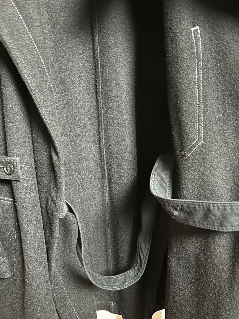 Ground Y インディアフラノ ラップドレスコート