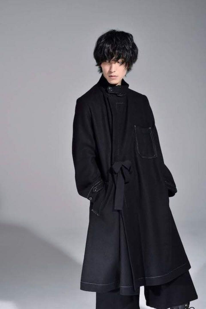 Ground Y インディアフラノ ラップドレスコート