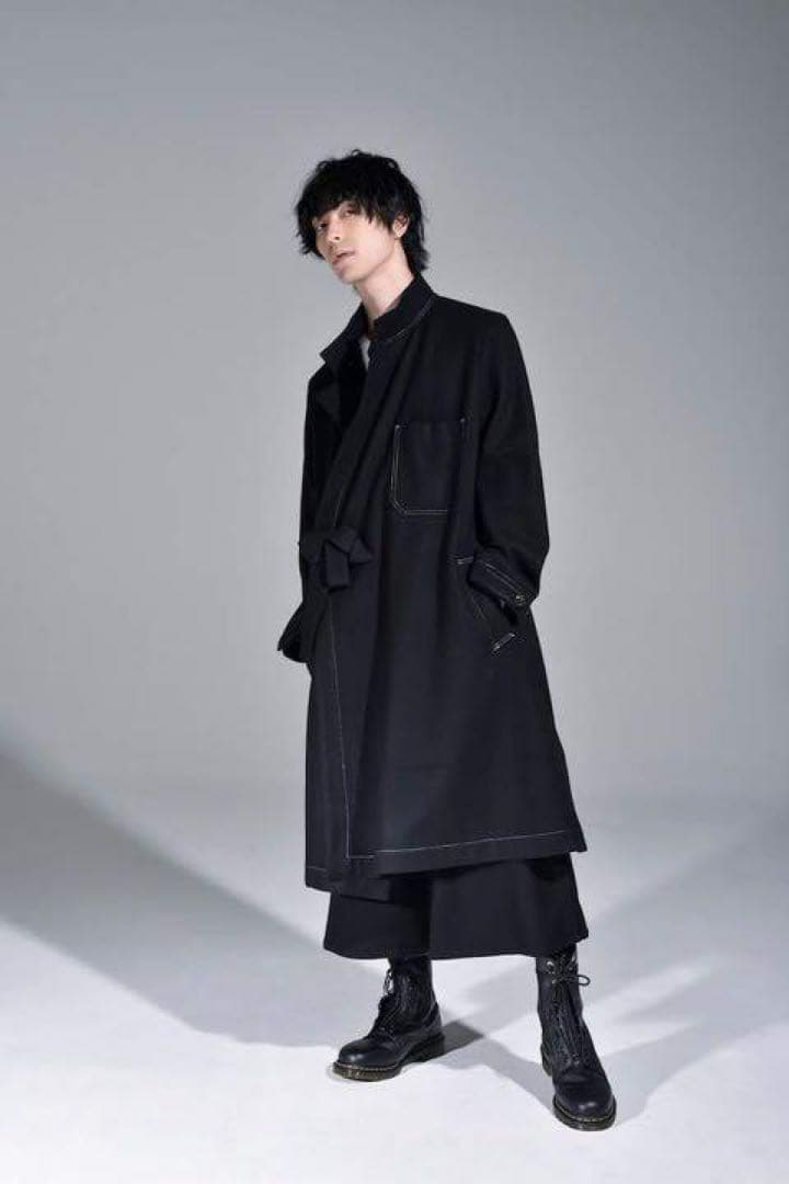 Ground Y インディアフラノ ラップドレスコート