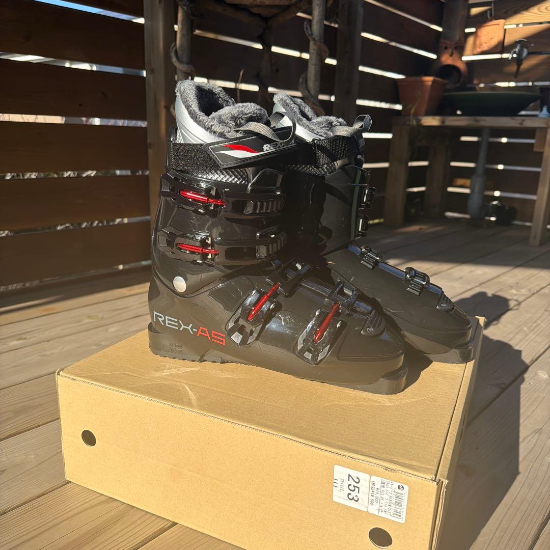 REX-AS スキー用ブーツ 280サイズ ブラック