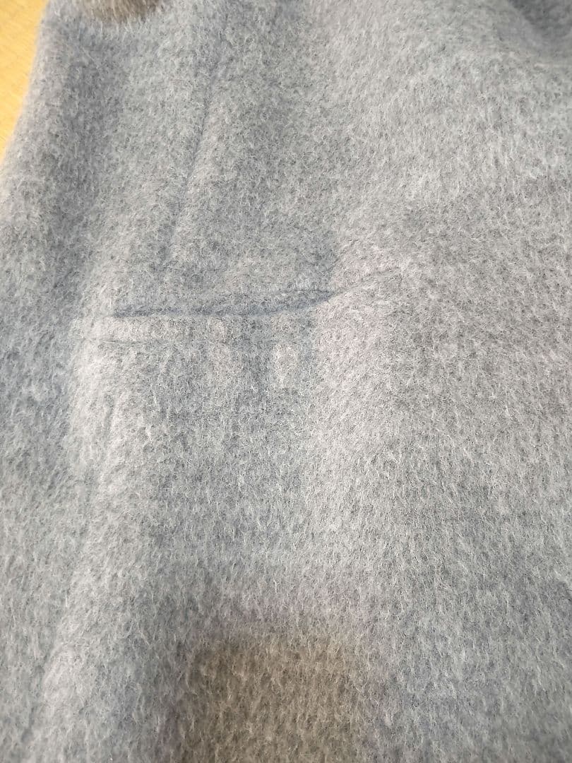 美品★トゥモローランド アルパカシャギー ノーカラーコート