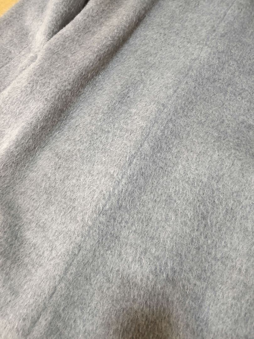 美品★トゥモローランド アルパカシャギー ノーカラーコート