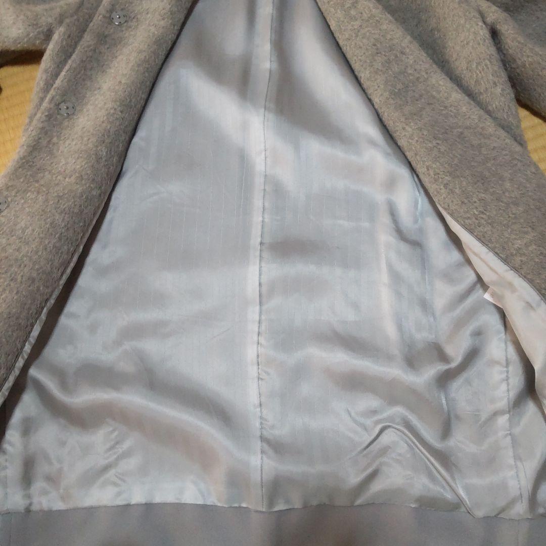 美品★トゥモローランド アルパカシャギー ノーカラーコート