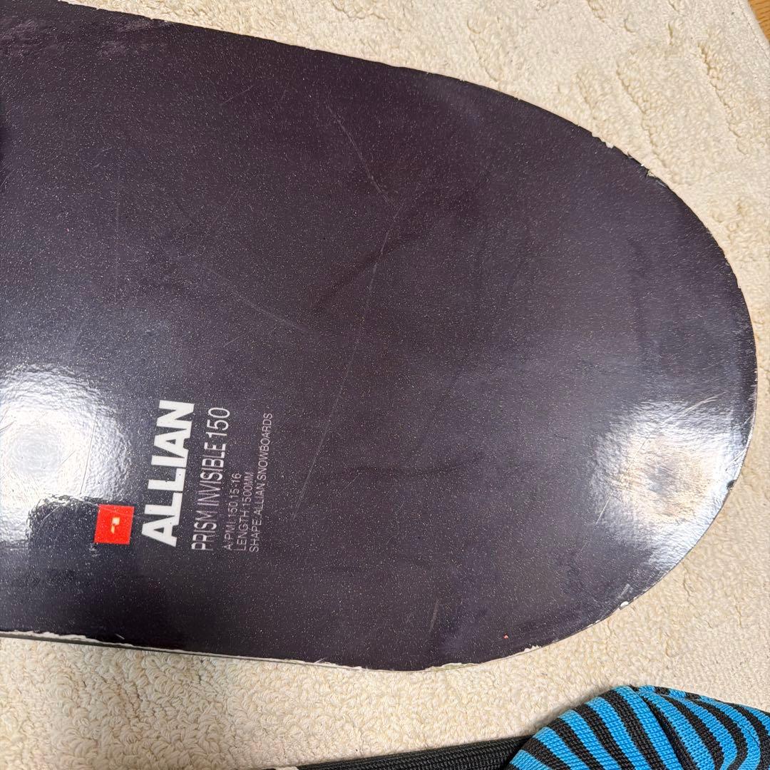 ALLAIAN スノーボード　RIDE ビンディング　セット　150cm