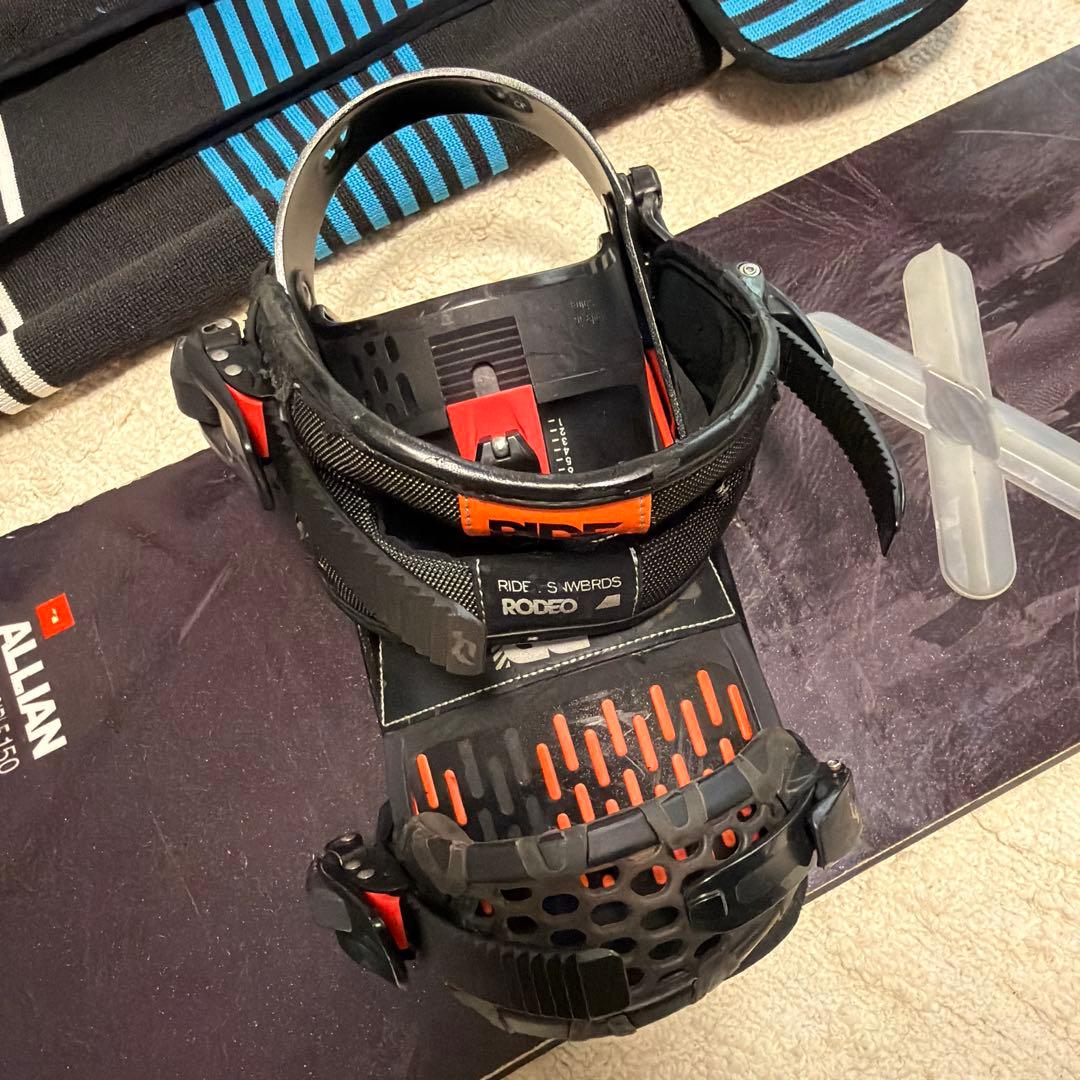 ALLAIAN スノーボード　RIDE ビンディング　セット　150cm