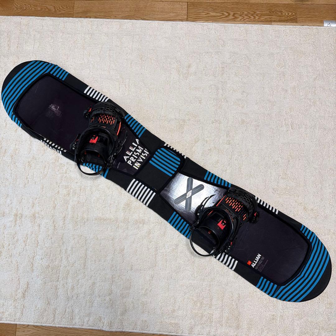 ALLAIAN スノーボード　RIDE ビンディング　セット　150cm