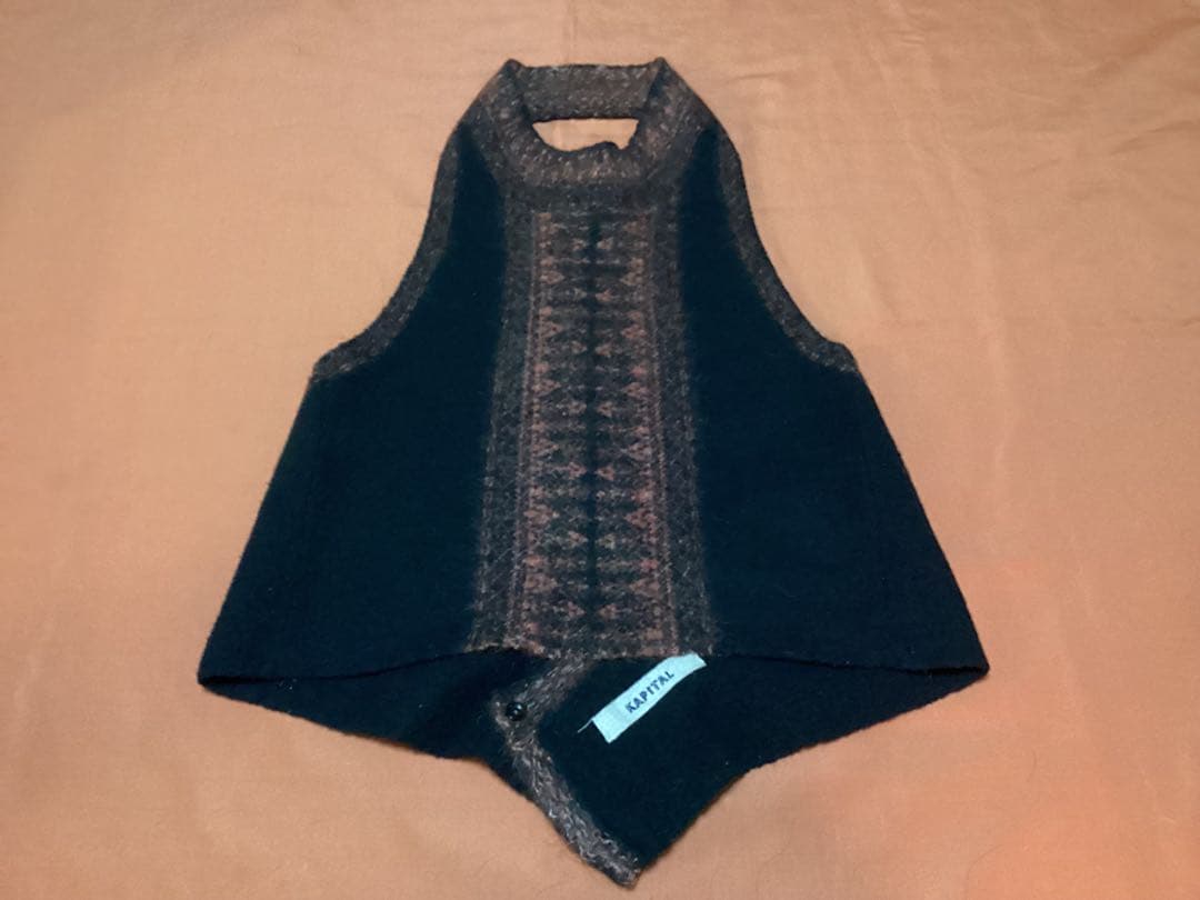 【kapital】キャピタル　ホルターネックベスト