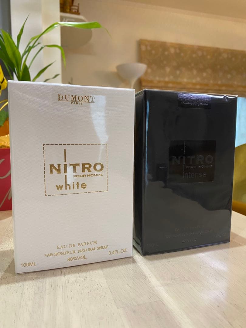 香水(男性用) Dumont Nitro Intense & Nitro White
