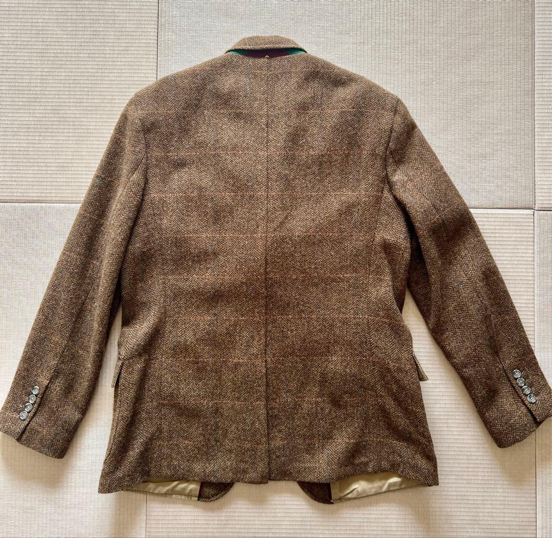Ralph Lauren Rugby ブラウン ツイード テーラードジャケット