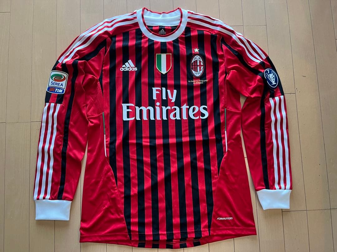 A*i様 AC MILAN 11-12 H 長袖 選手支給品 ガットゥーゾ