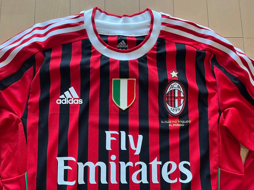 A*i様 AC MILAN 11-12 H 長袖 選手支給品 ガットゥーゾ