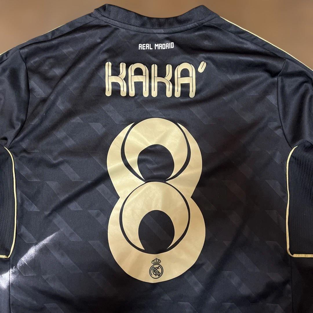 Real Madrid Kaka 8番 シャツ 黒 adidas