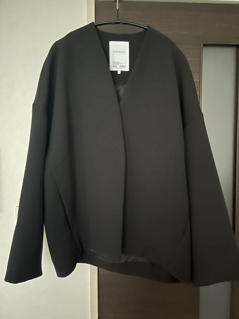 エレンディーク FORM SHORT CT フォルムショートコート ブラック