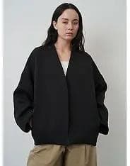 エレンディーク FORM SHORT CT フォルムショートコート ブラック