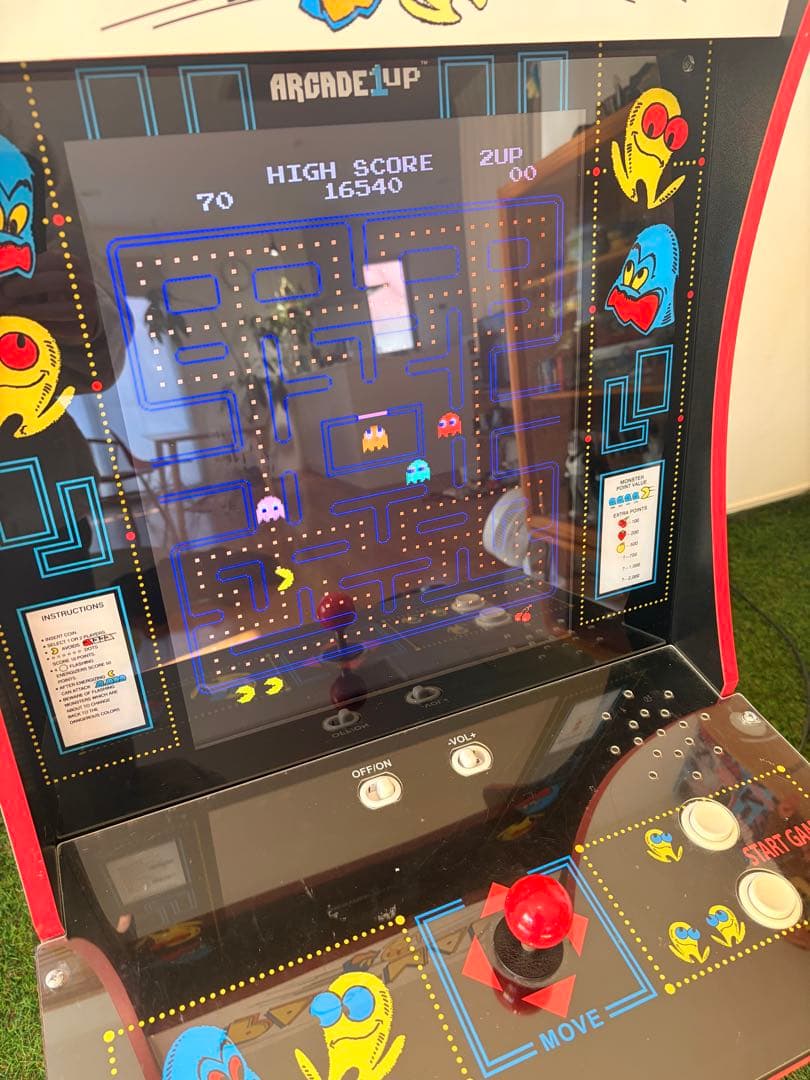 ARCADE1Up パックマン　家庭用アーケードゲーム機 PAC-MAN