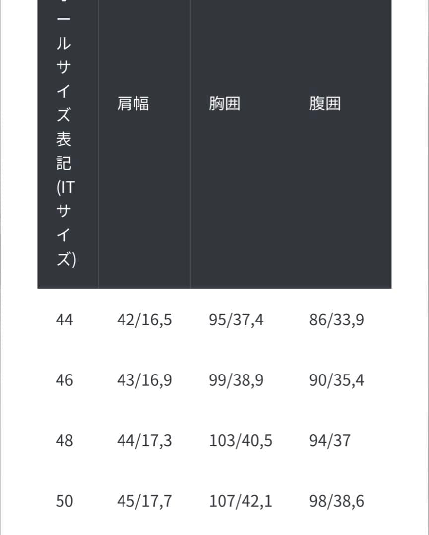 ネイビー　ダークブルー シングル スーツ 46