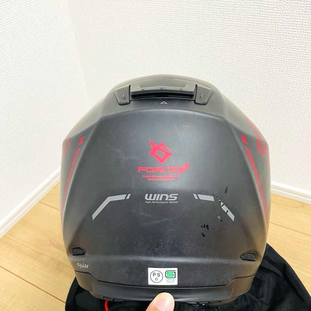 wins G-Force SS ジェットヘルメット　XL フェイスガード付