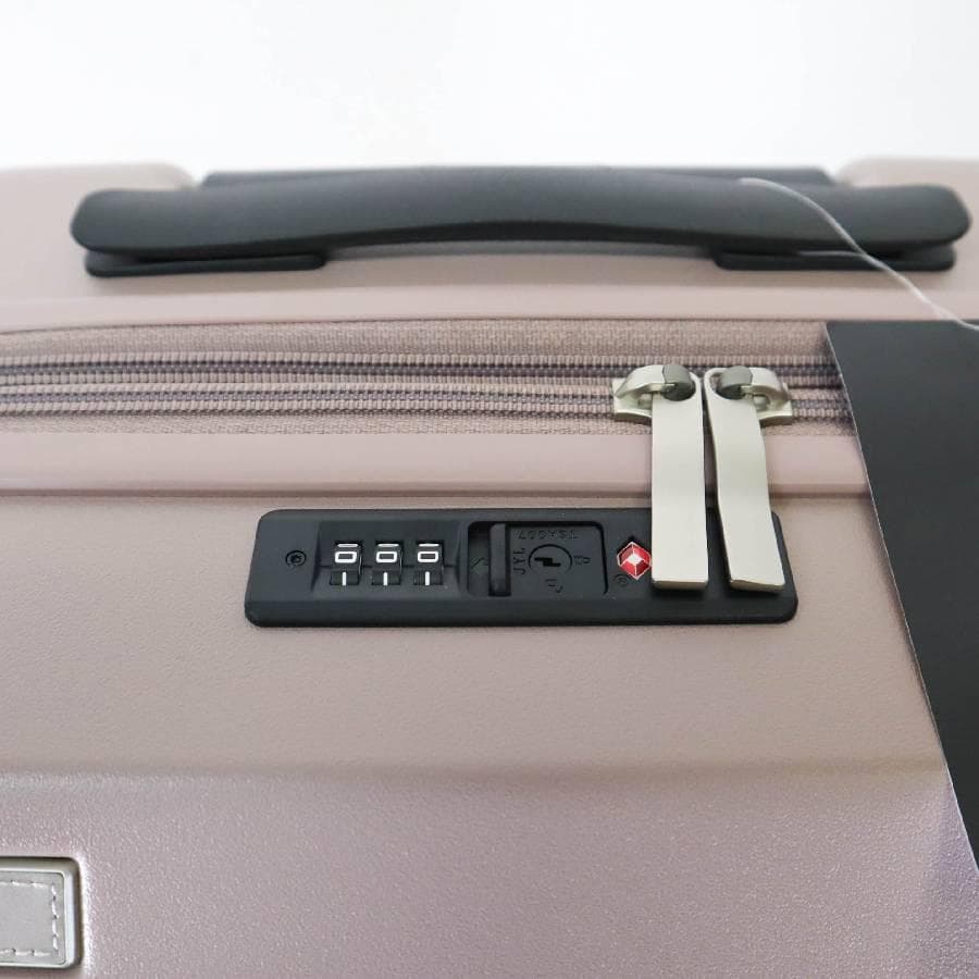 値下未使用 ACE EXACT スーツケース 37-44L ピンク TSA付