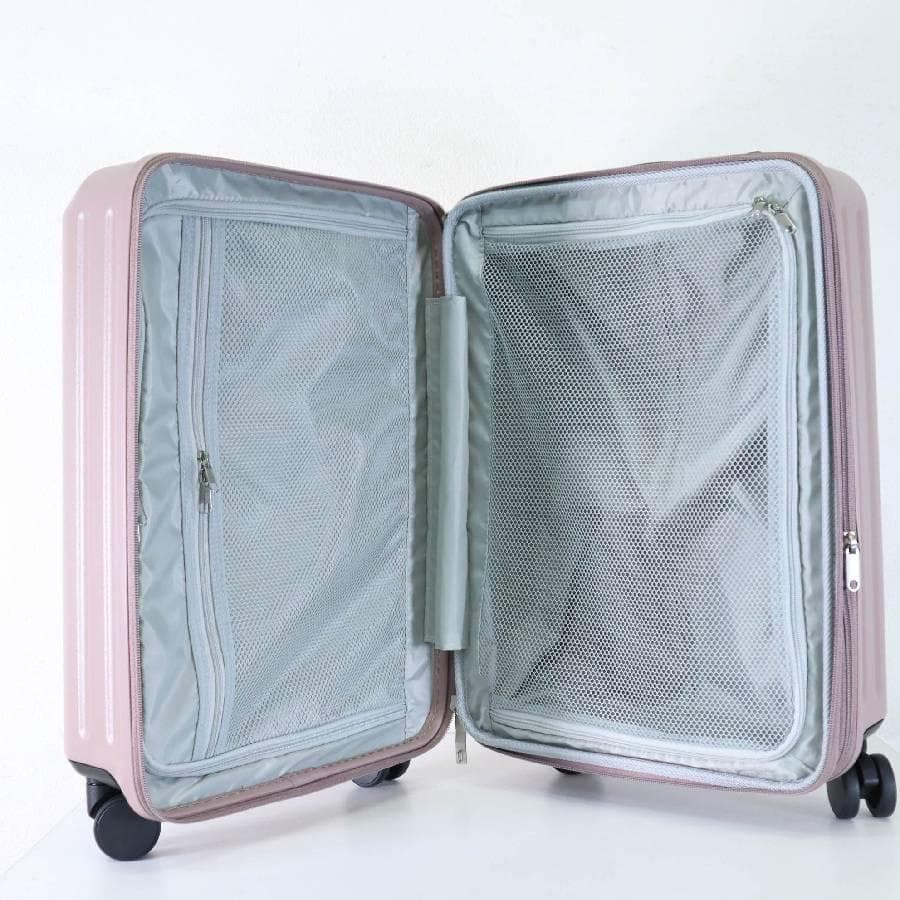 値下未使用 ACE EXACT スーツケース 37-44L ピンク TSA付