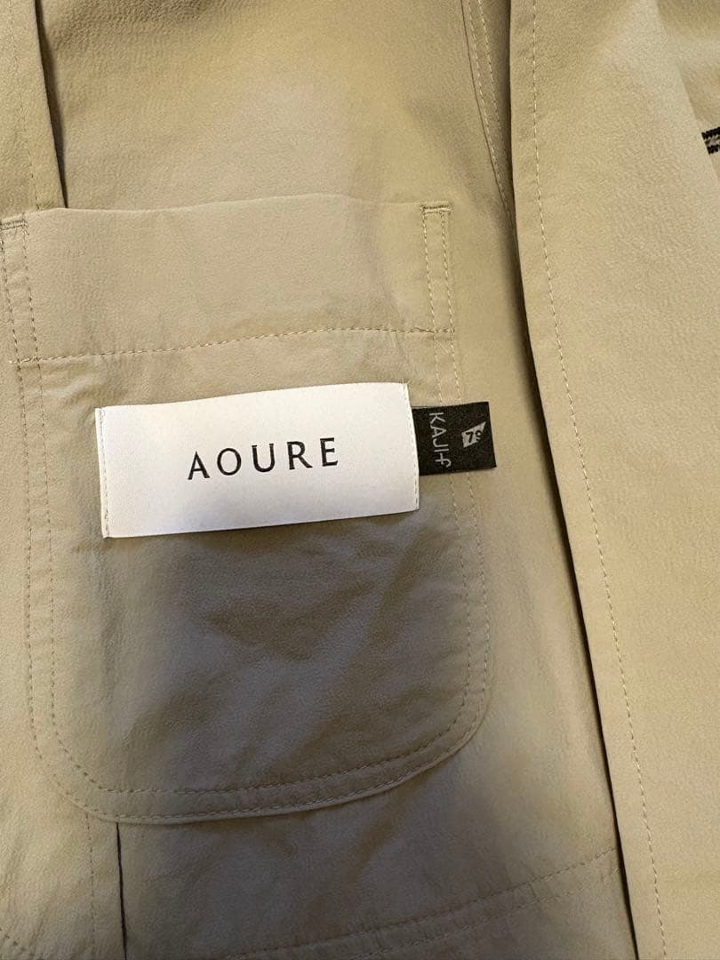 【美品】AOURE フェザークロスセットアップ　春•夏用