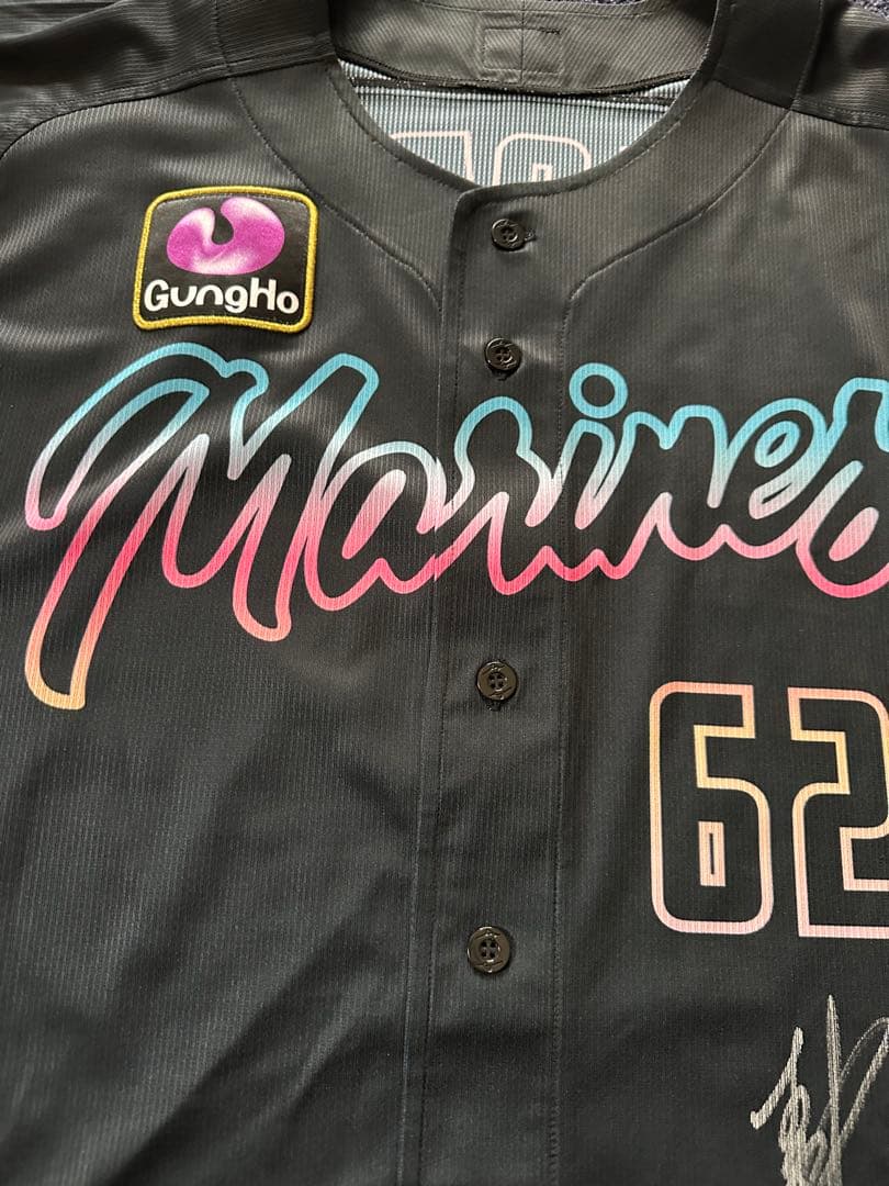 千葉ロッテマリーンズ　BSW2023 ユニフォーム　実使用