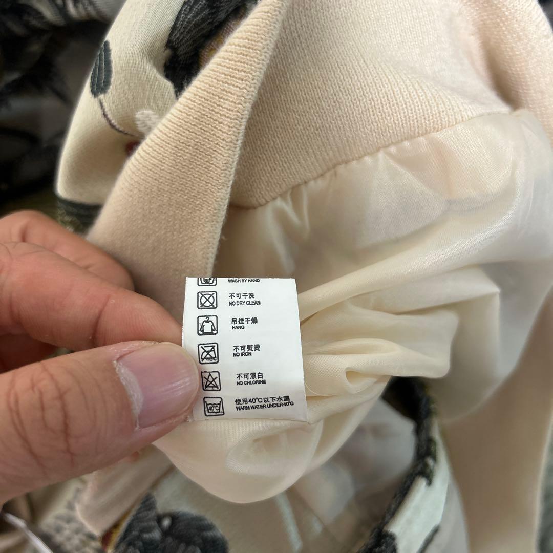 ★激レアデザイン★ 十萬番　スタジャン　ブルゾン　ジャケット　鶴　刺繍