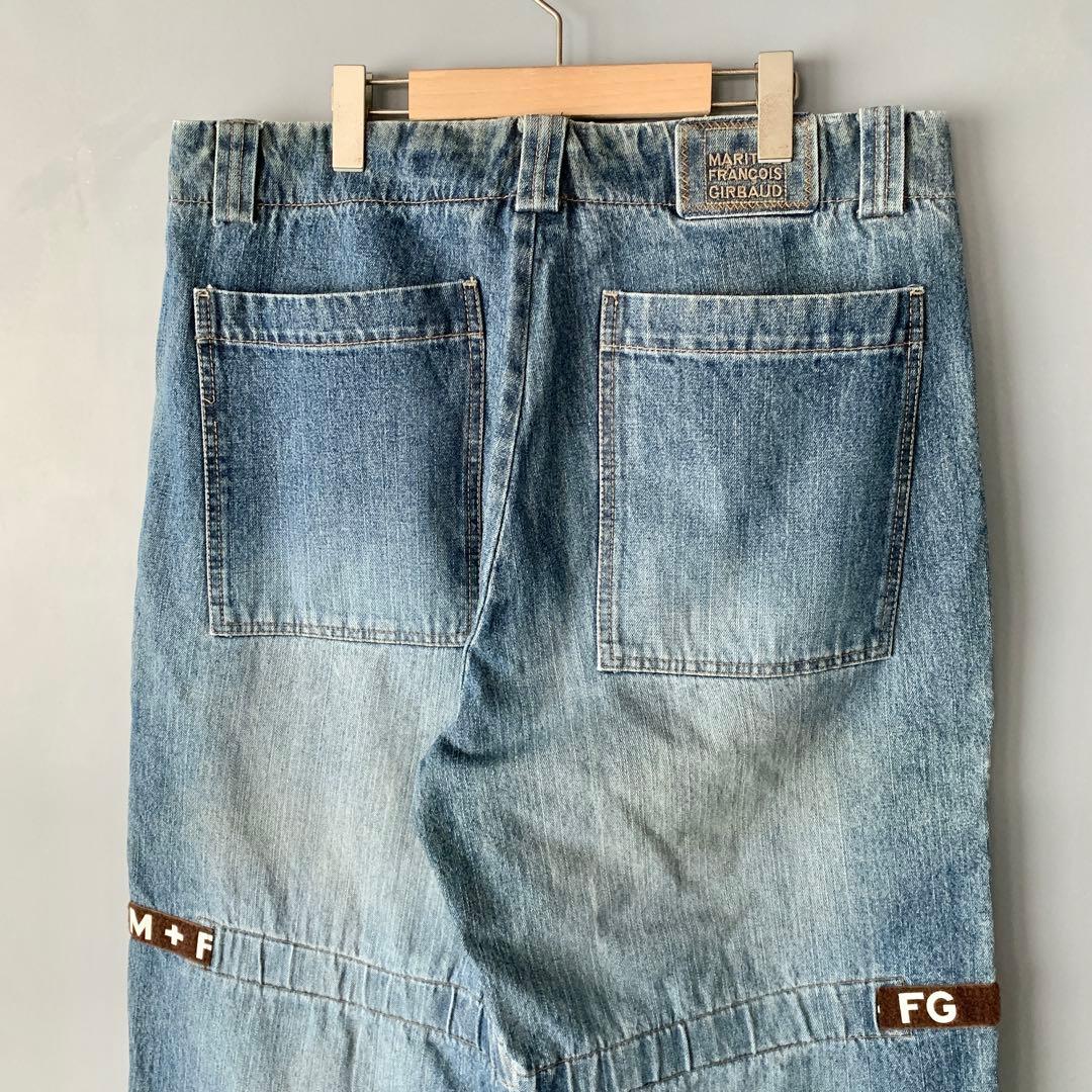 マリテフランソワジルボー 90s シャトルバギーデニム ヒップホップ Y2K