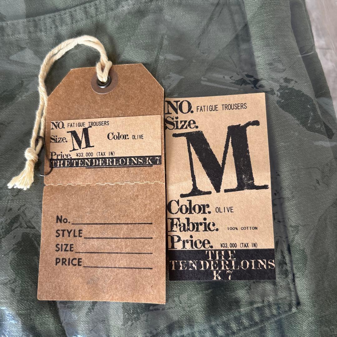 パンツ tenderloin FATIGUE TROUSERS