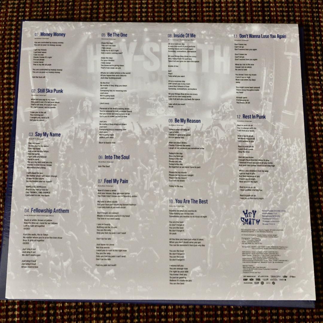 HEY-SMITH / Rest In Punk レコード LP ヘイスミス