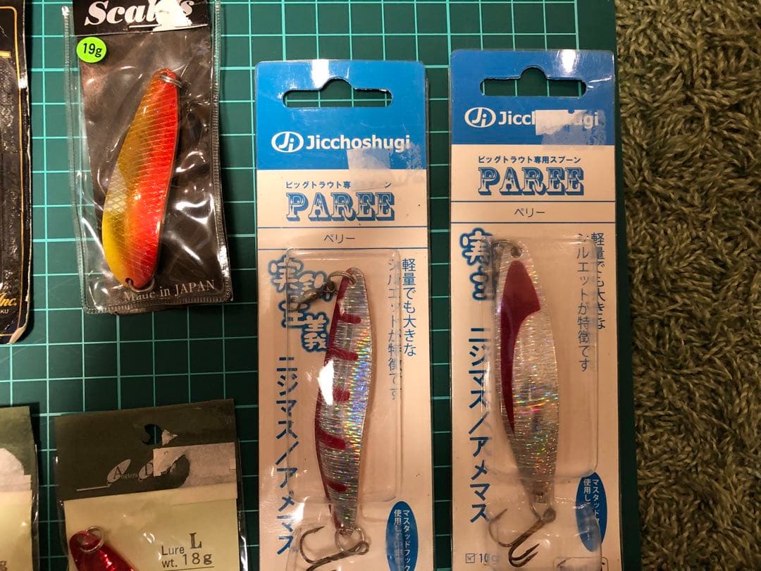 忠さんのスプーン、ランカー、キラクスプーン他　全11個