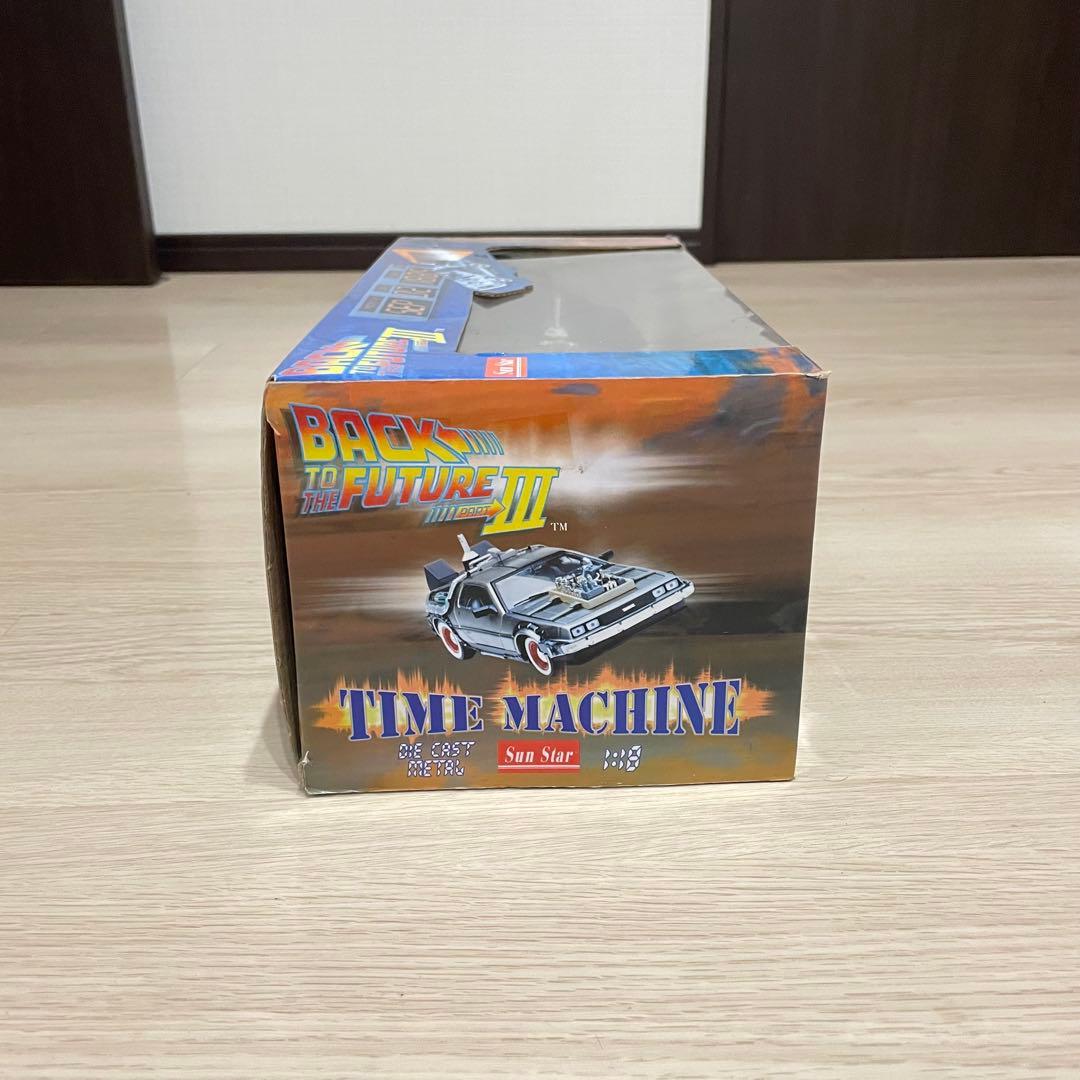 【希少品】サンスター 1/18 デロリアン バックトゥザフューチャー PART3