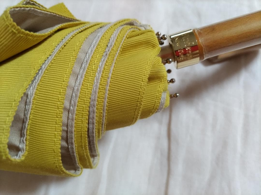 アシーナニューヨーク 傘 athena new york 　折り畳 日傘　黄