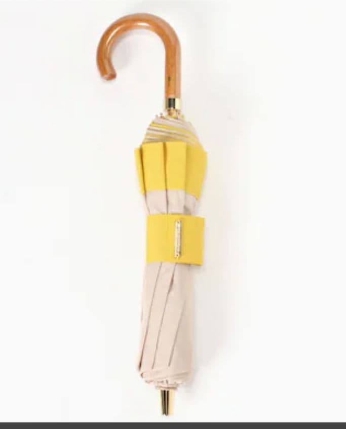 アシーナニューヨーク 傘 athena new york 　折り畳 日傘　黄