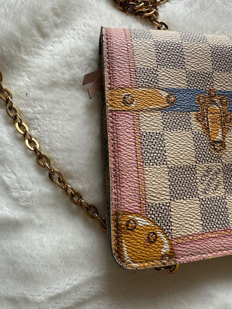 ルイヴィトンサマートランク ダミエ・アズール ポシェット・ウィークエンド