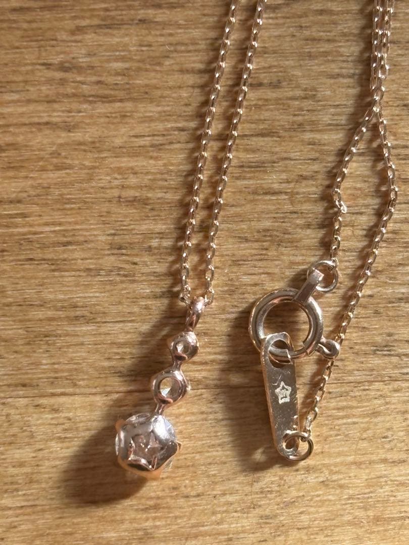 ビジュソフィア　k10PG ネックレス