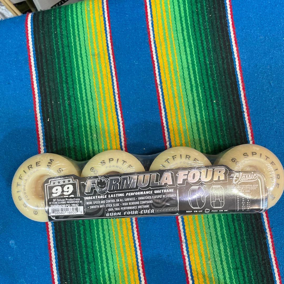 スケートボード SPITFIRE FORMULA FOUR Classic 60mm99a