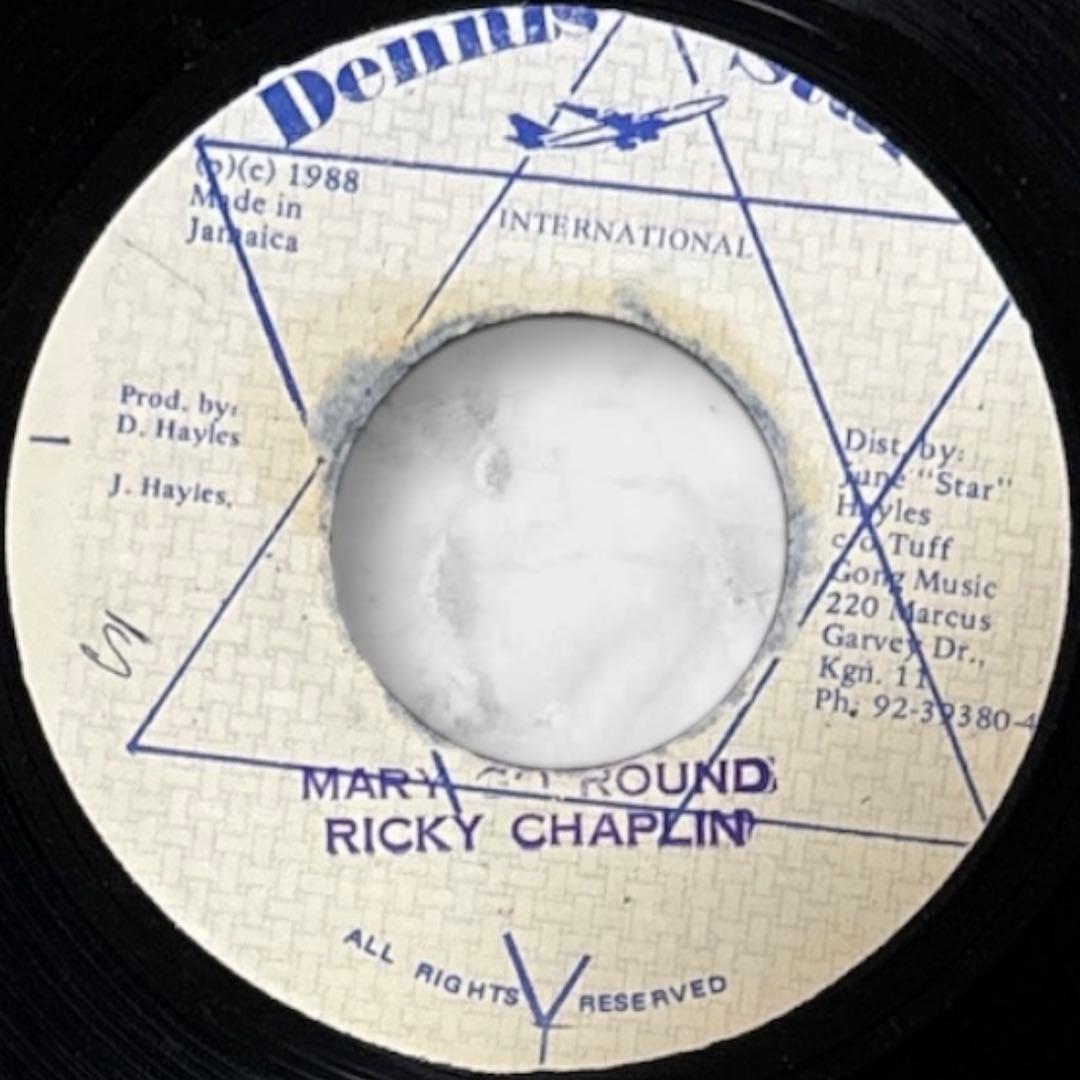 レゲエ Mary Go Round Ricky Chaplin オリジナル盤