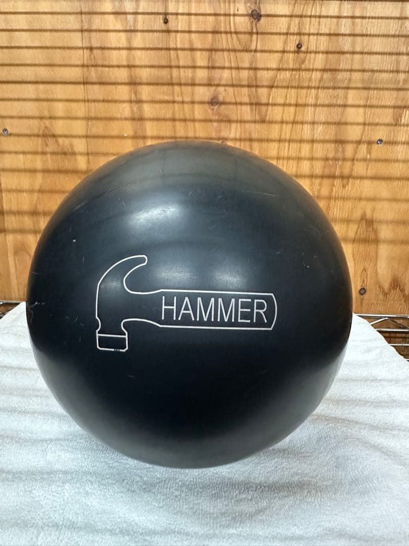 ⭐️美品⭐️ ブラックハンマー　ボウリングボール　15ポンド
