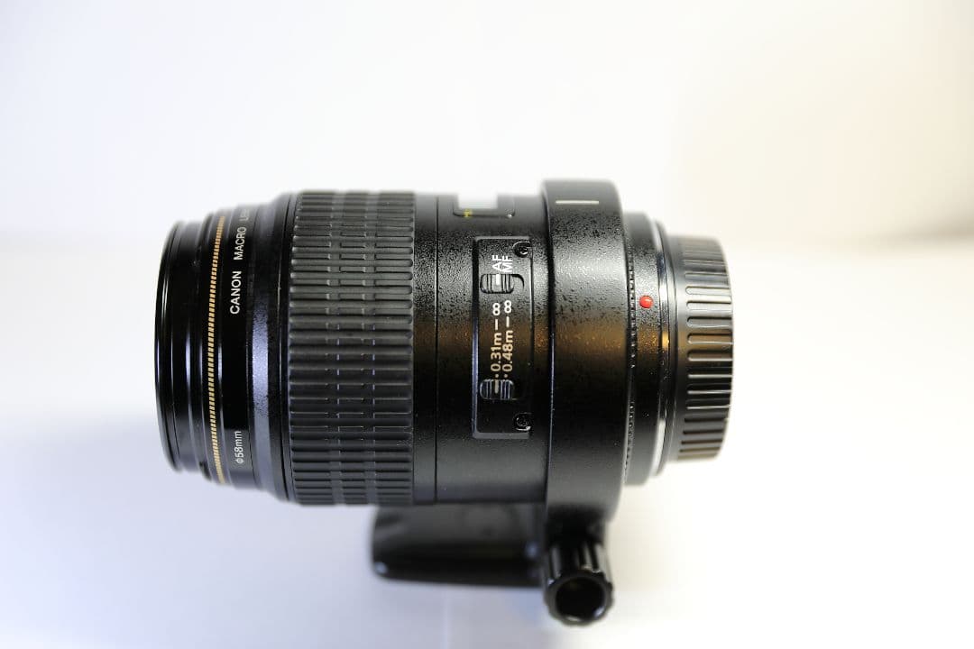 CANON EF100mm F2.8 マクロ USM 純正三脚座付属