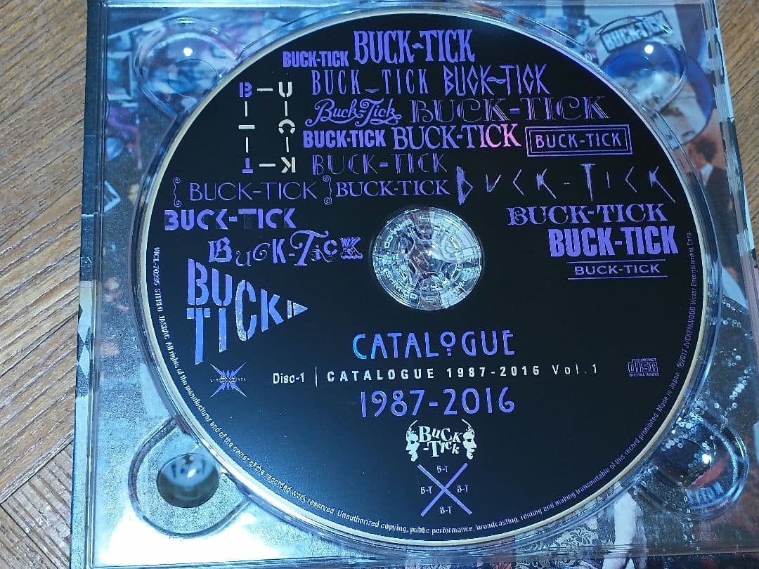 BUCK-TICK CATALOGUE 1987-2016 初回盤B