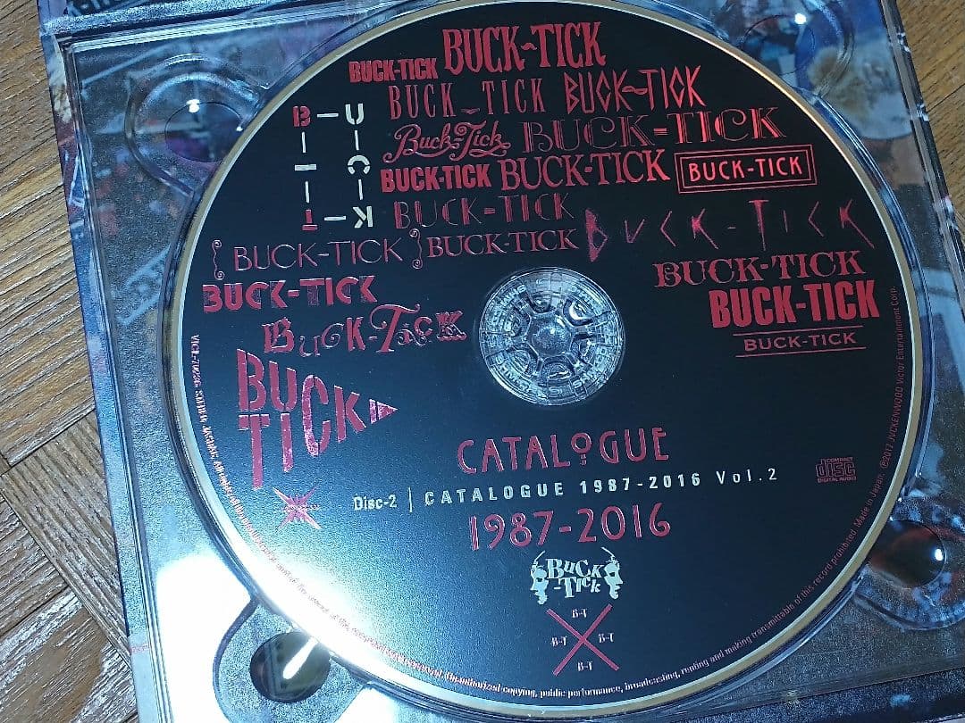BUCK-TICK CATALOGUE 1987-2016 初回盤B