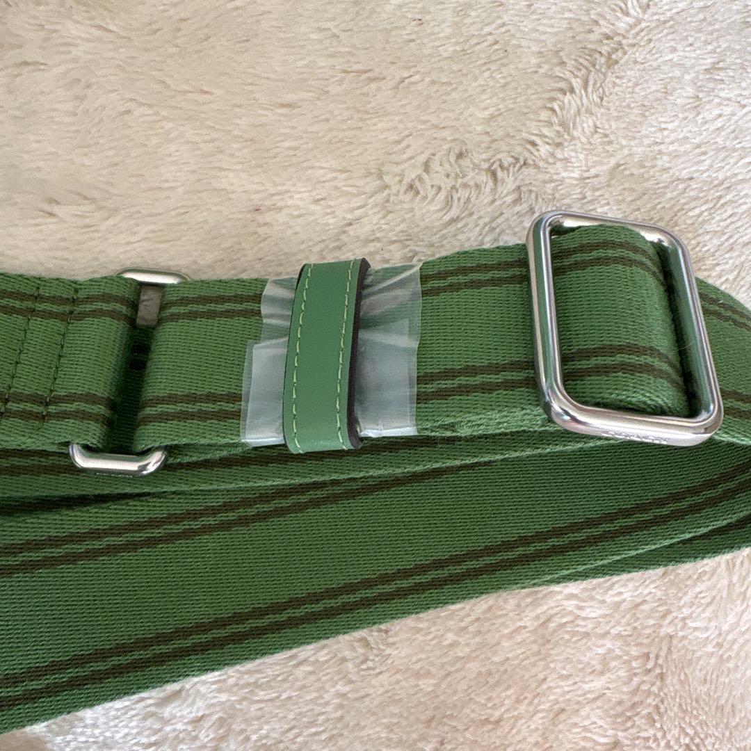 Coach グリーン ロゴトートバッグ★ショルダー付き