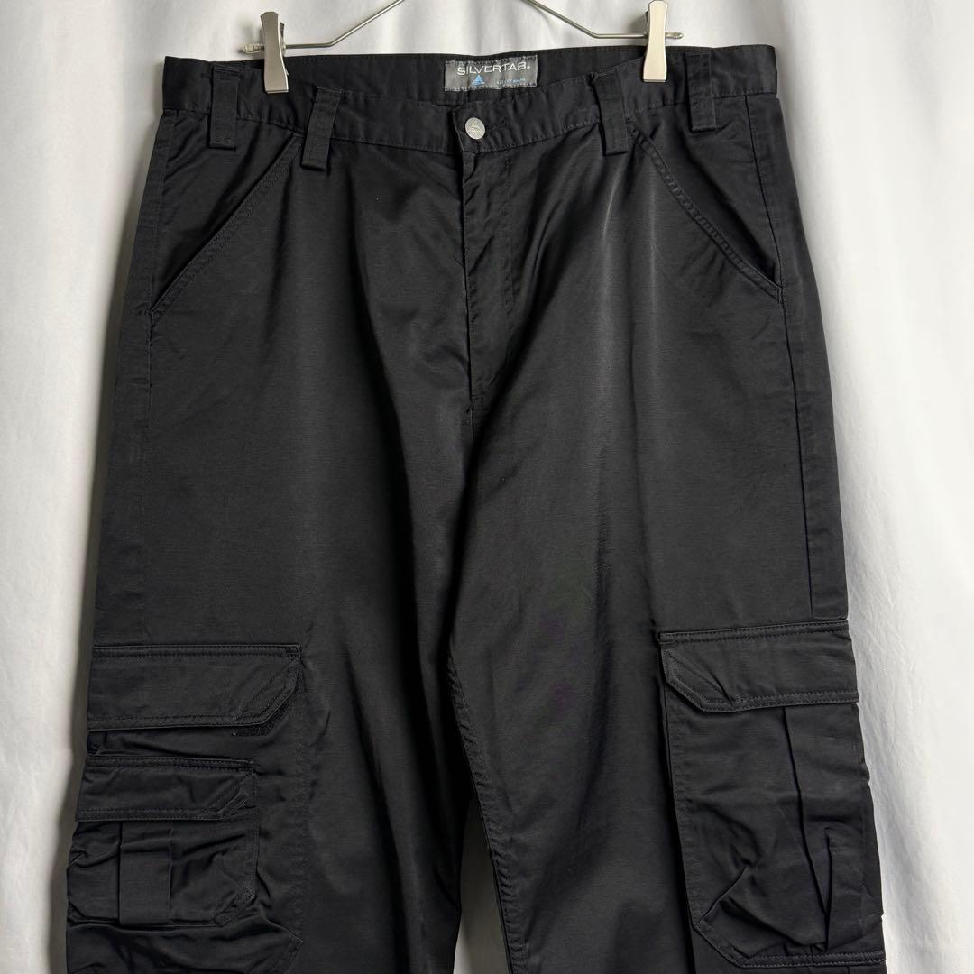 90s Levi's SILVER TAB ナイロン コットン バギー カーゴ