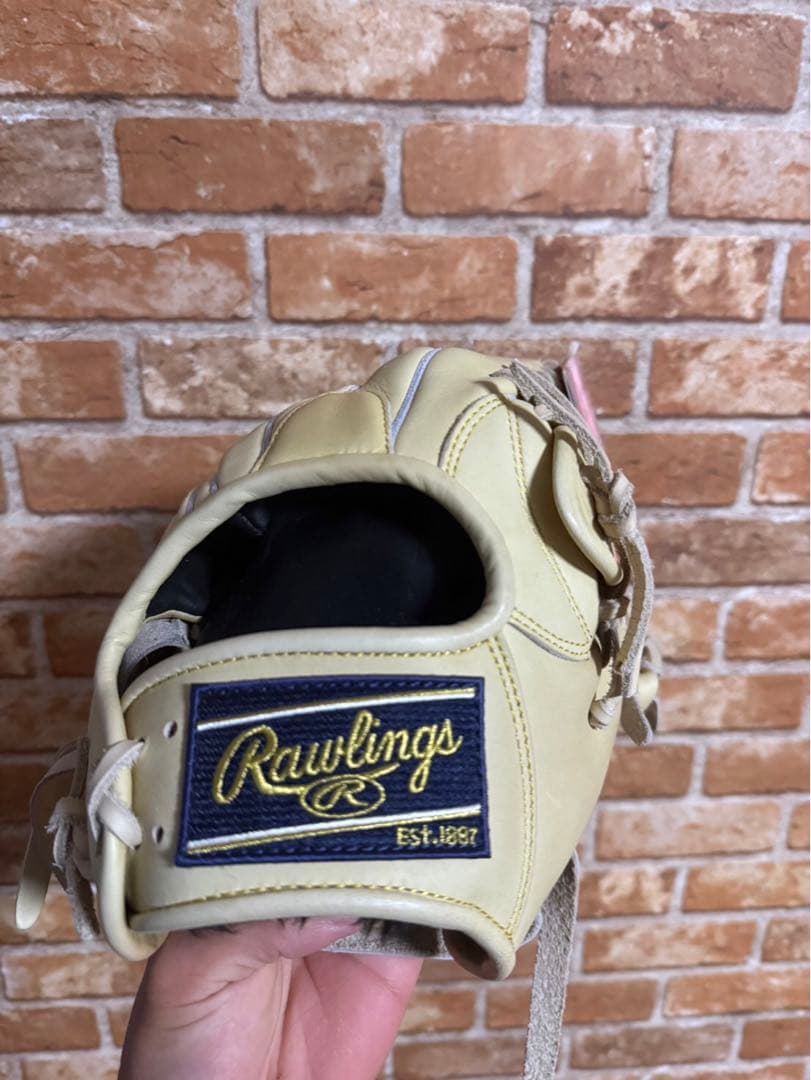 Rawlings 硬式グローブ クリーム色