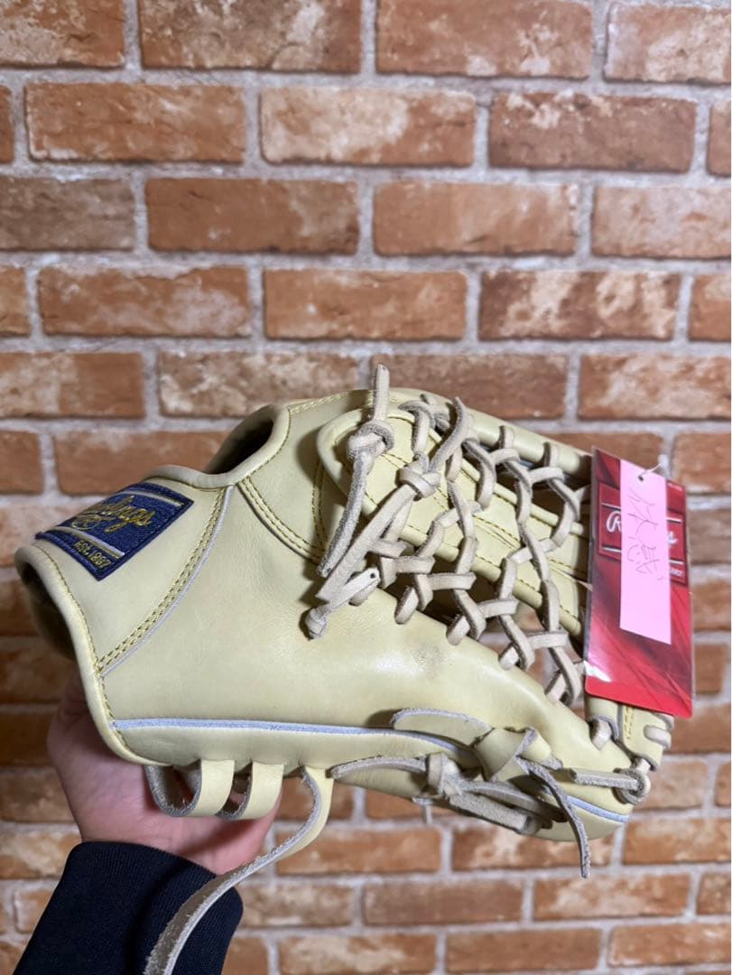 Rawlings 硬式グローブ クリーム色