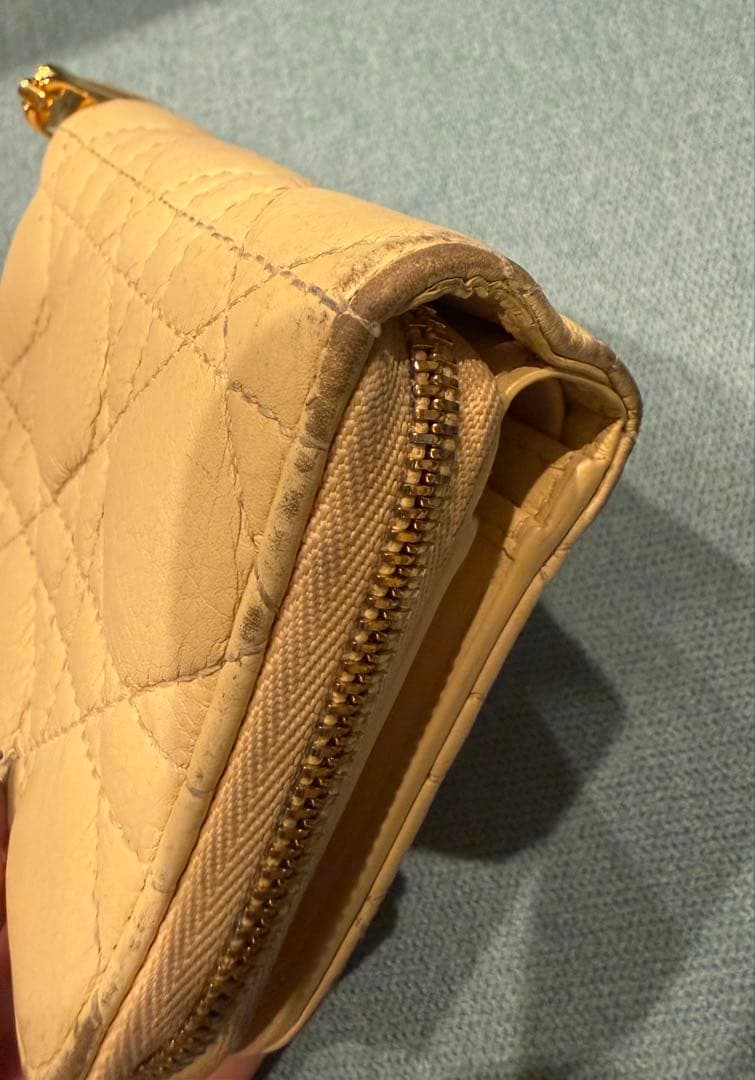 DIOR ミニ財布　折りたたみ財布　イエロー　黄色