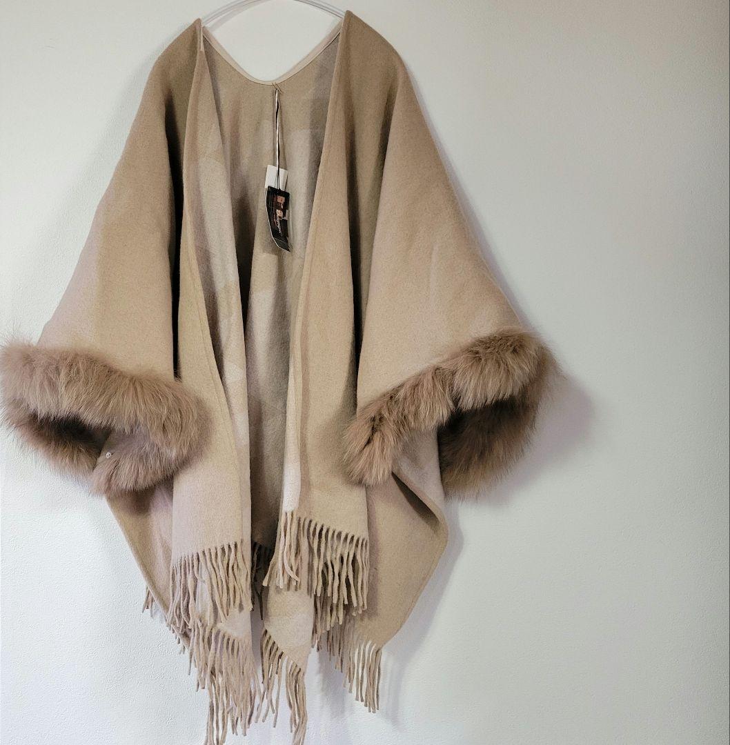 新品タグ付き Diagram ファーケープ