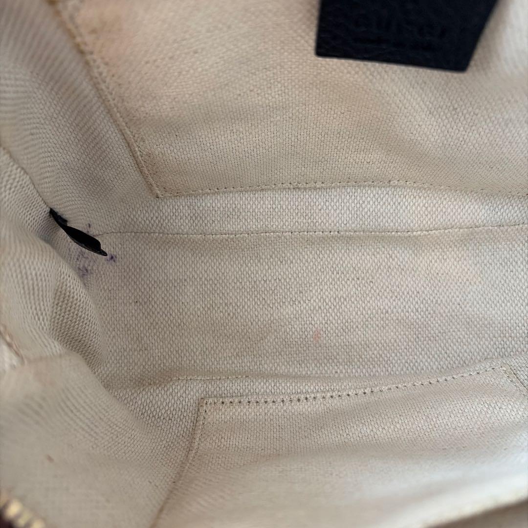 GUCCI グッチ ソーホー ディスコ レザー ショルダーバッグ 斜めがけ 黒